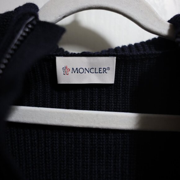 Moncler Wool Zip-Up Hoodie - Picture 5 of 10